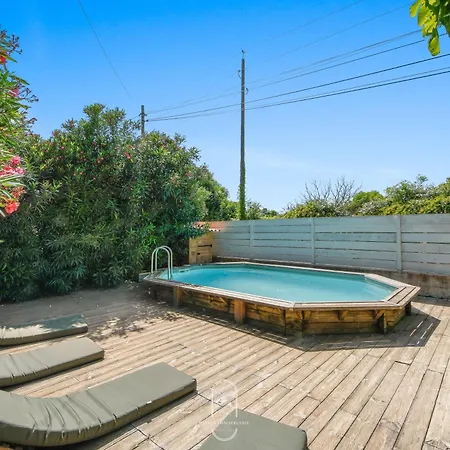 De Lila , Vieux Mas En Pierres Avec Piscine ヴィラ イエール