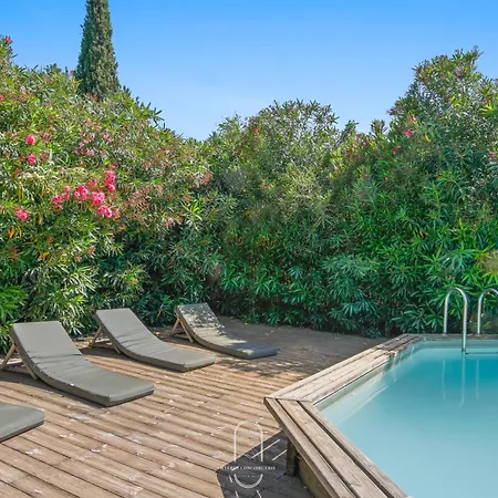ヴィラ De Lila , Vieux Mas En Pierres Avec Piscine イエール